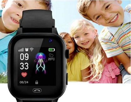 Montre GPS 4G pour Enfants | Appels Vidéo, Fonction SOS et Jeux Éducatifs