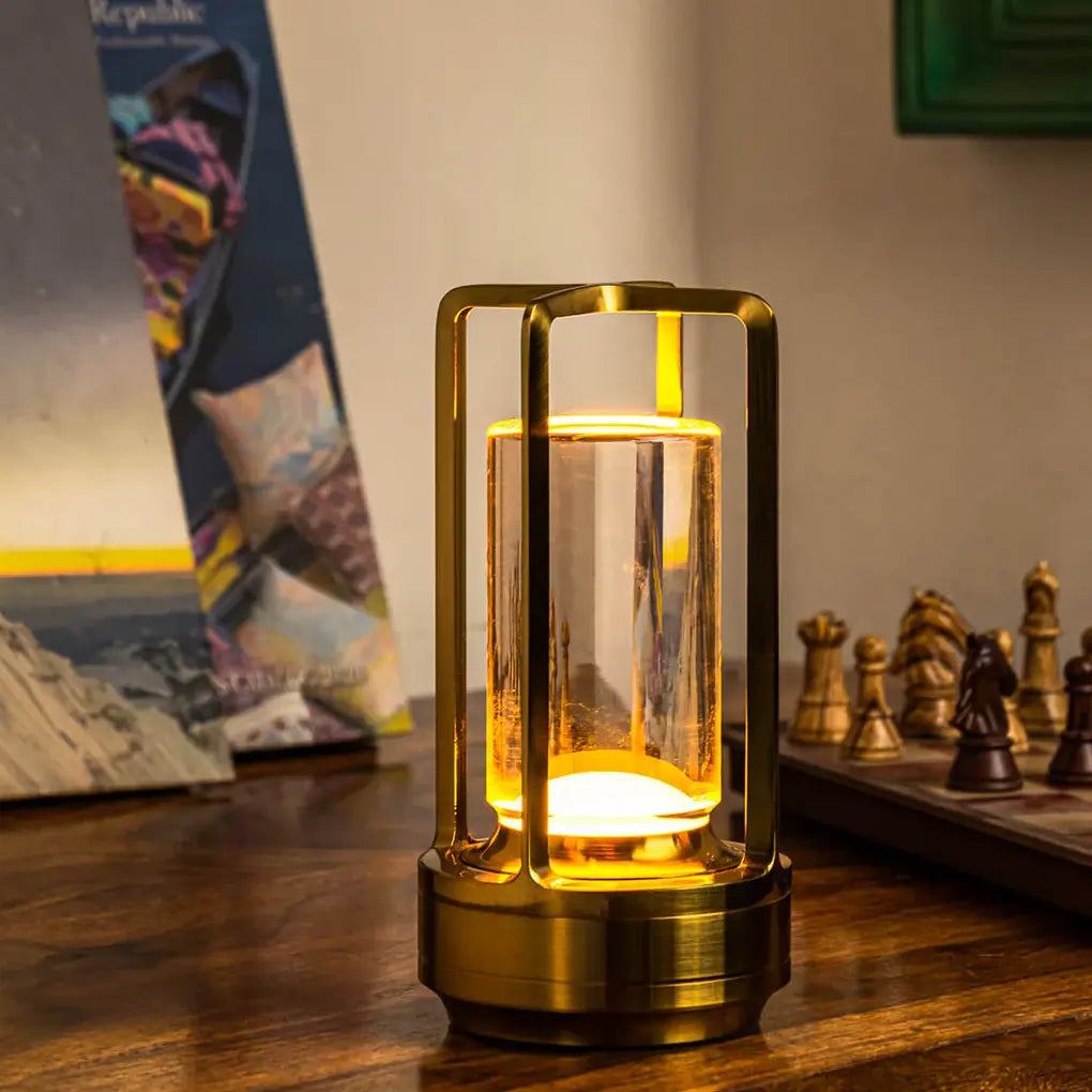 Lampe Sans Fil Élégante | Lumière Ajustable et Résistante à l'Eau