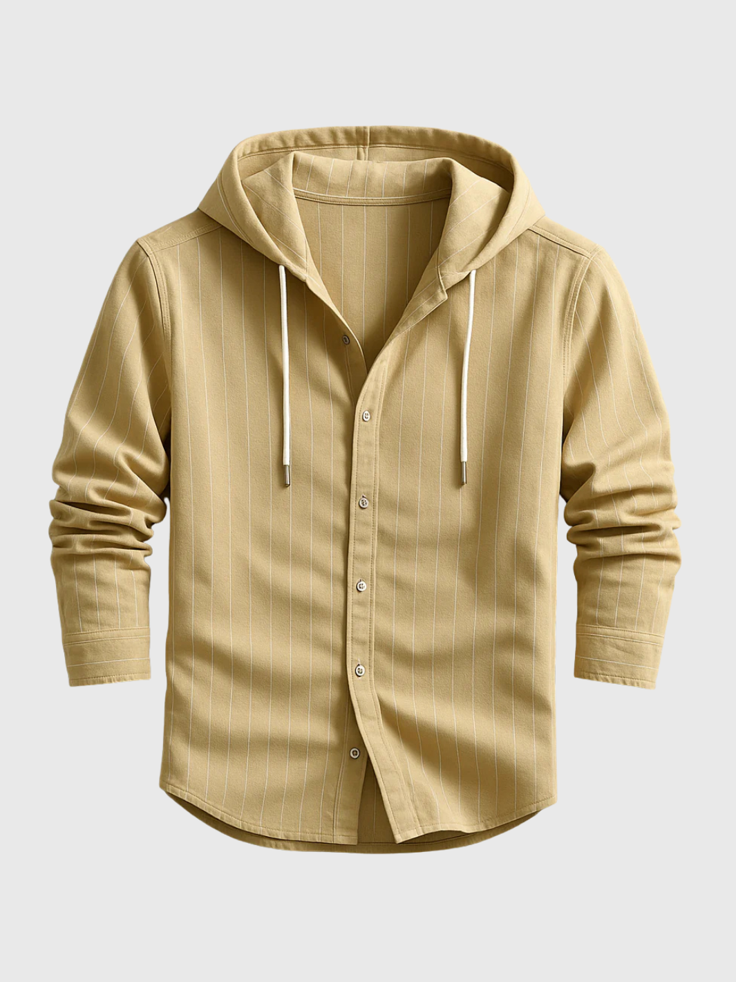 HELVIA - CHEMISE DE LUXE À RAYURES AVEC CAPUCHE