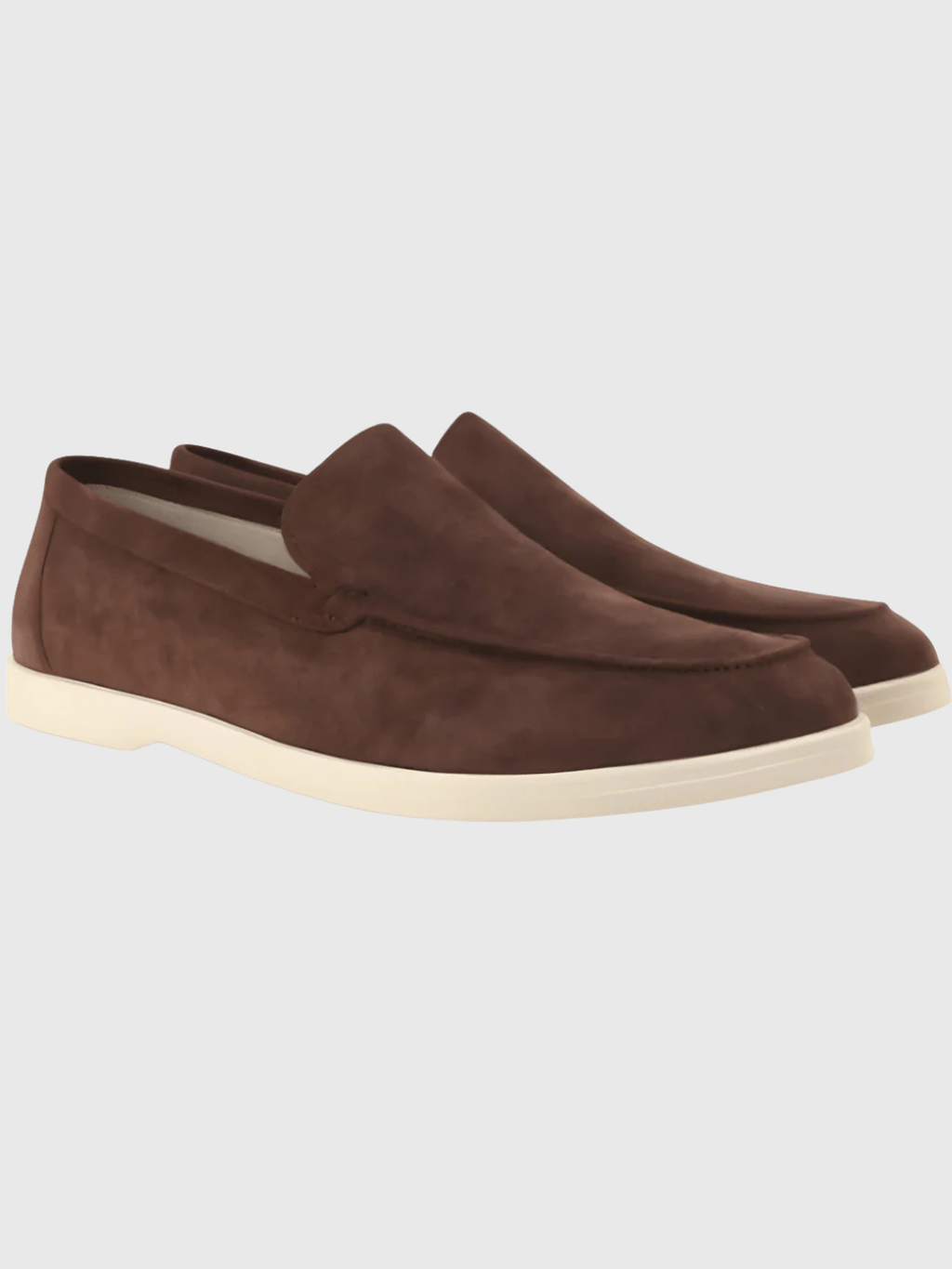 HELVIA - Mocassins homme en daim slip on style casual chic