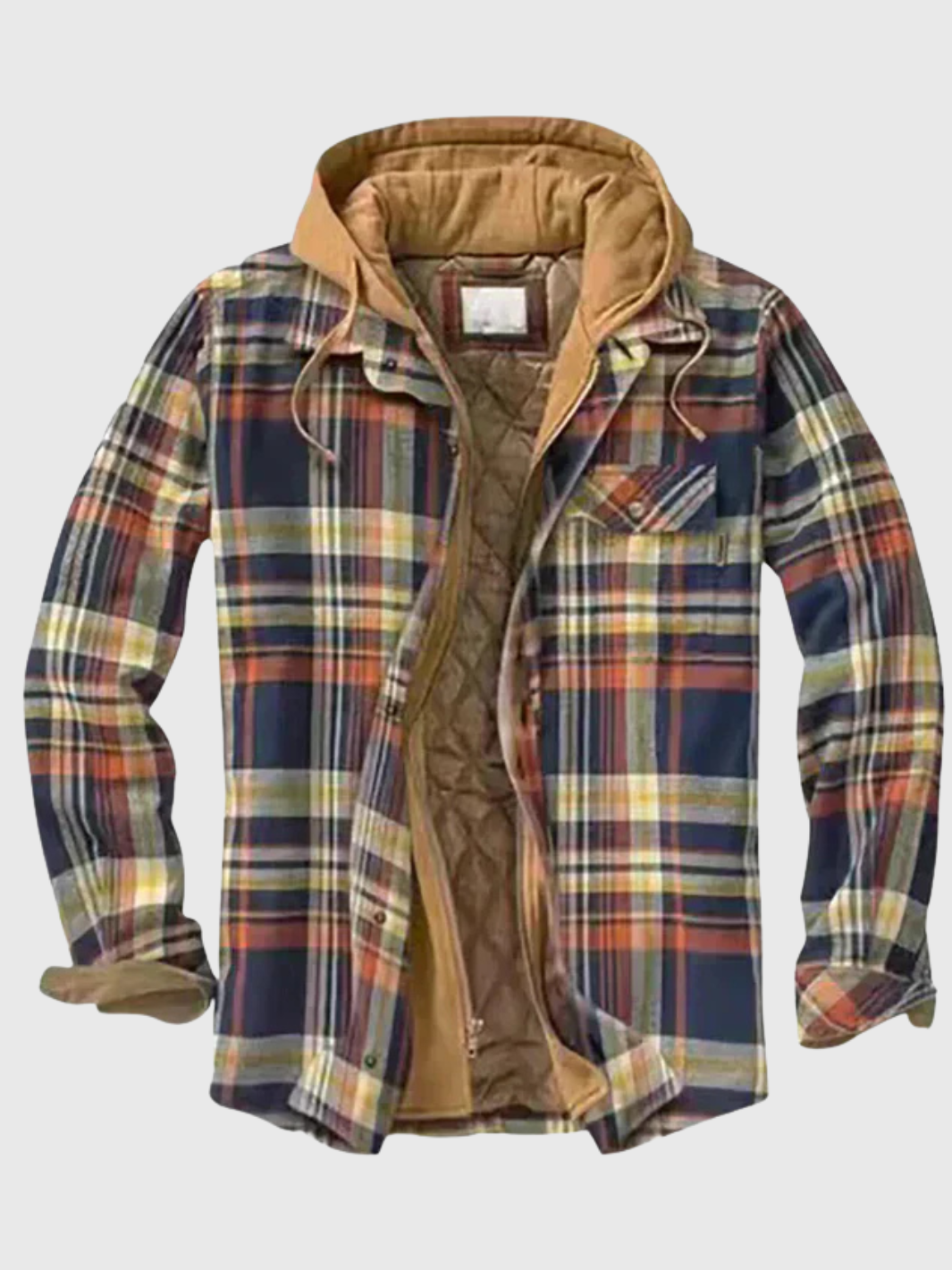 HELVIA - Veste Patchwork Carreaux