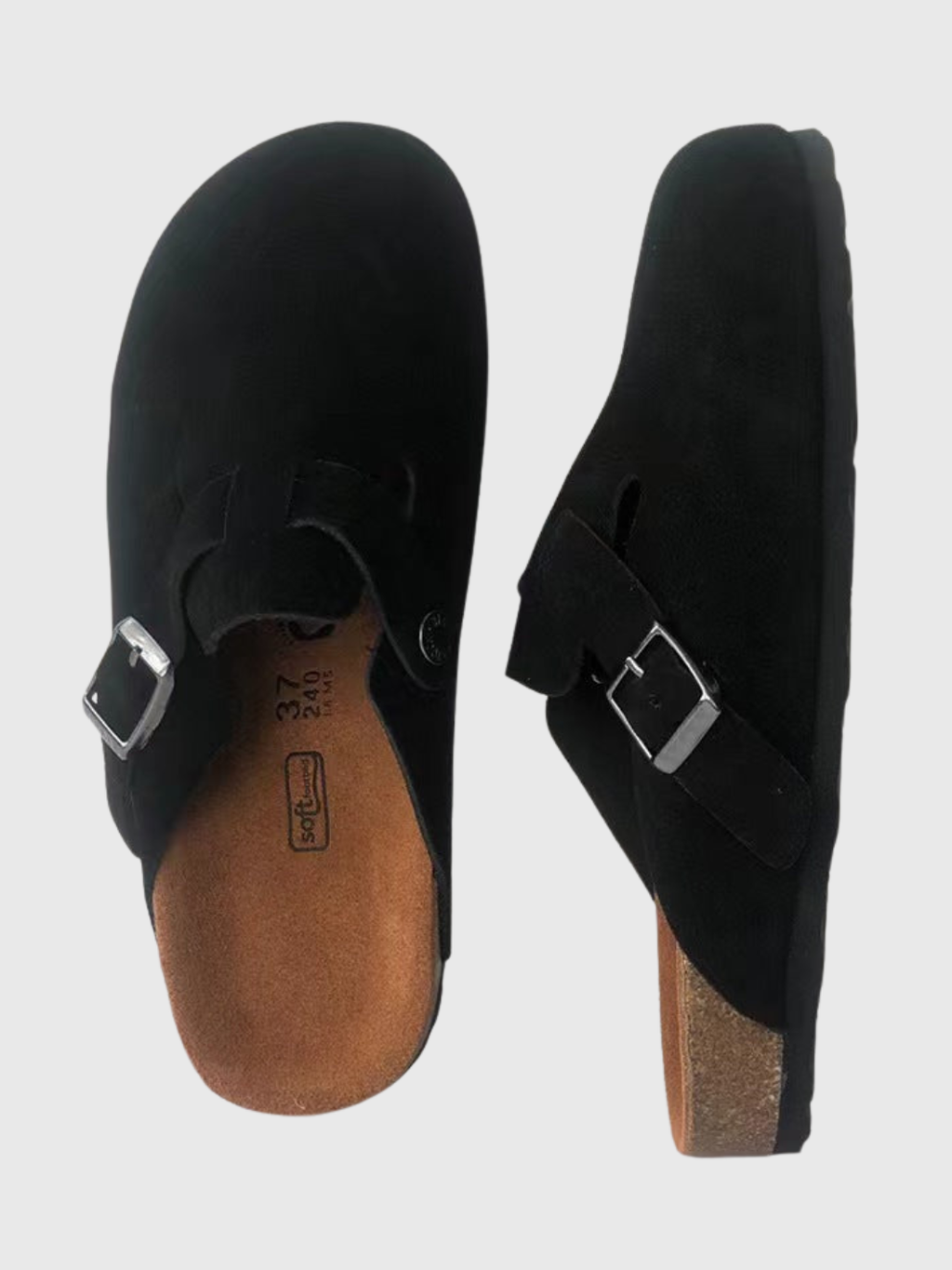 Helvia - Sandales en cuir unisexes Boston – Élégance et confort