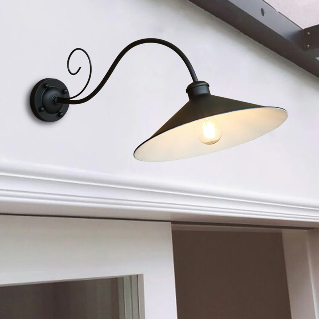 Lampe Murale Extérieure Vintage | Éclairage Étanche et Écoénergétique