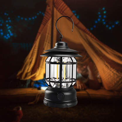Lampe LED Vintage Portable | Éclairage Intelligent et Économique