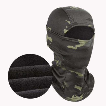Cagoule en polaire coupe-vent - restez à l’aise dehors en hiver