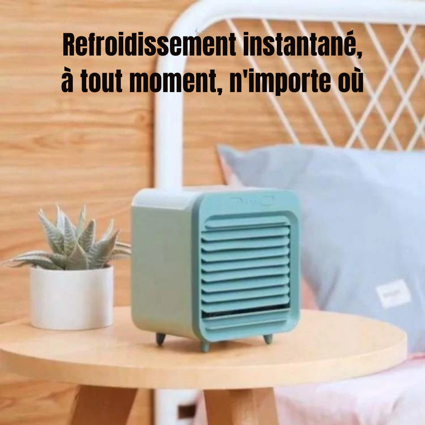 Mini Climatiseur Portable – Fraîcheur Immédiate Où Que Vous Soyez