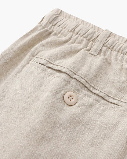 Shorts en Lin Respirant | Confort Léger pour Été Élégant