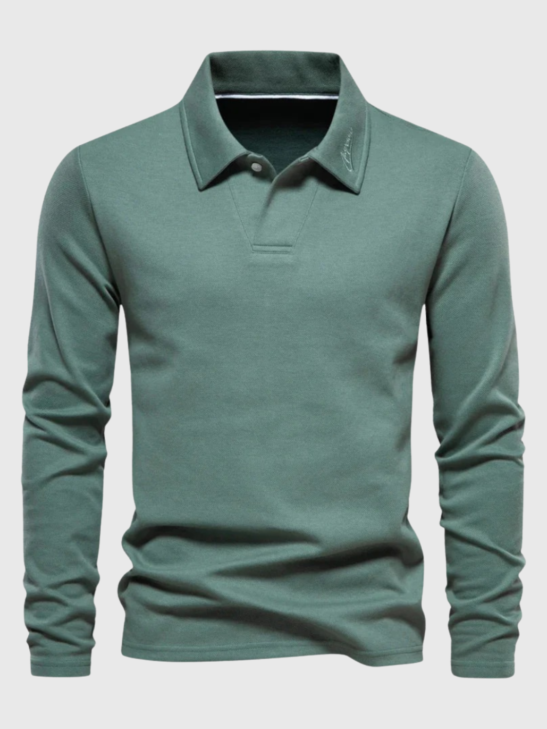 Helvia - Polo Homme Manches Longues – Essentiel Chic et Moderne