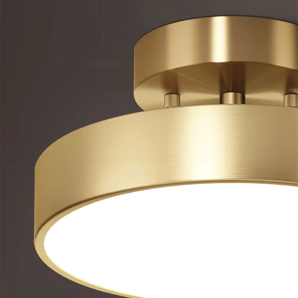 Suspension Industrielle Contemporaine | Lumière Chaleureuse et Accueillante