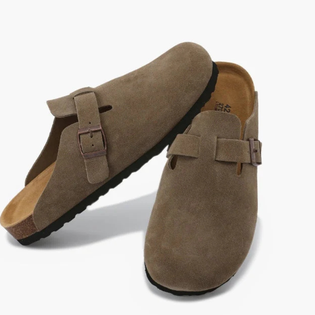 Sabots en daim Old Money