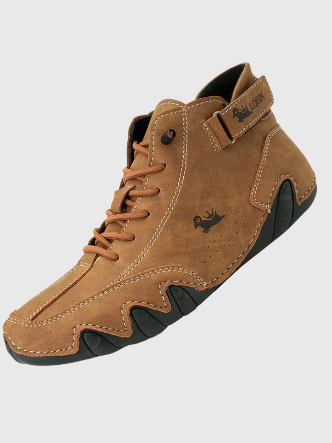 Helvia - Chaussures Pieds Nus en Cuir Ultra-Confortables et Antidérapantes (Homme)