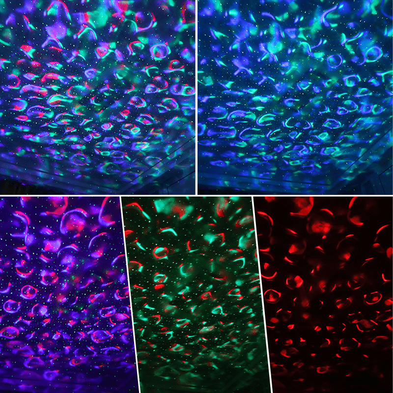 Projecteur d'Étoiles 5-en-1 | Atmosphère Magique avec Haut-Parleur Bluetooth