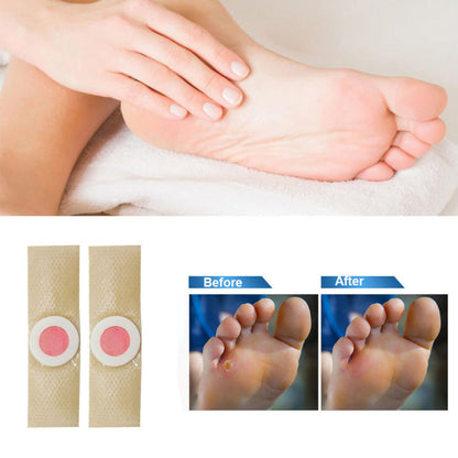 Plaques Anti-Corns pour Soulagement Douleur | Confort et Soutien pour Vos Pieds