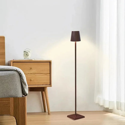 Lampe Sur Pied Rechargeable Dimmable | Design Élégant et Polyvalent