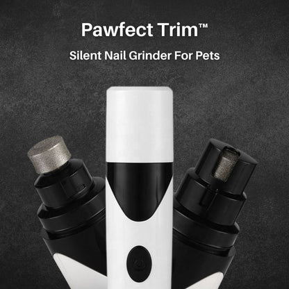 Meuleuse à Ongles Silencieuse pour Animaux | Vitesse Ajustable et Meule en Diamant