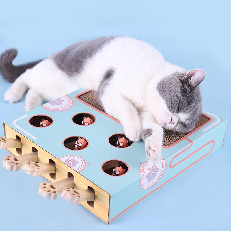 Parc à Chats Interactif 3-en-1 | Jouet Écologique et Gain de Place