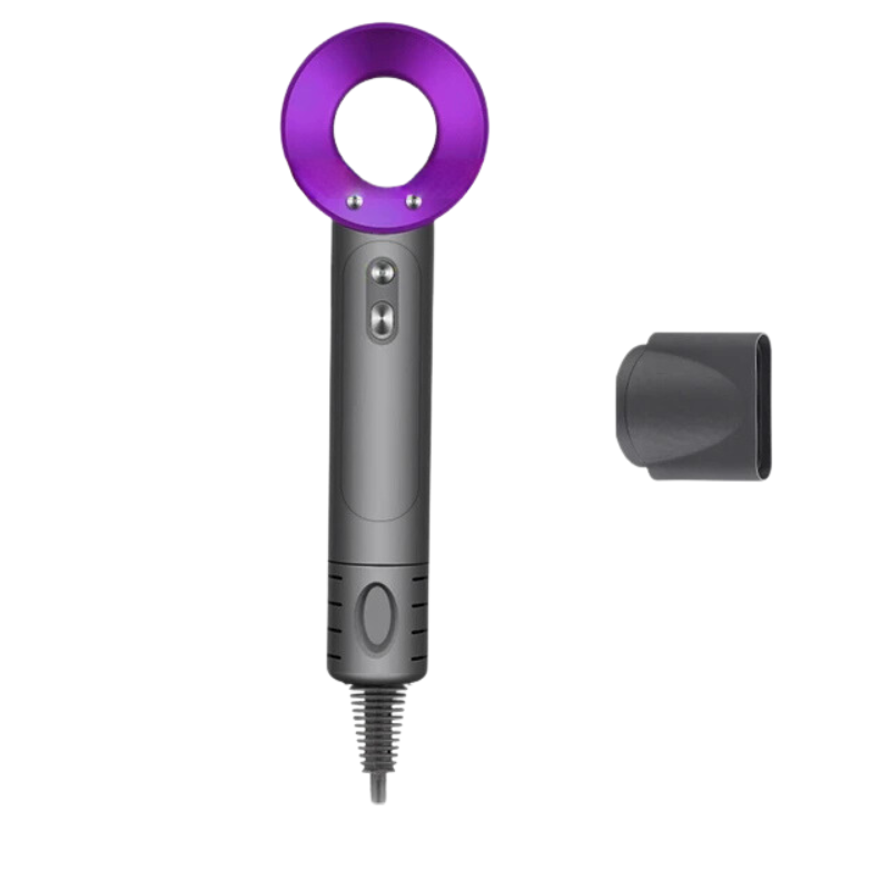 Sèche-Cheveux Ionique Sans Lame | Design Ergonomique et Séchage Rapide