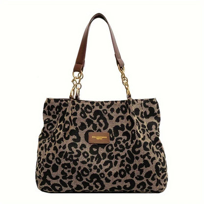 Sac à Main Imprimé Léopard pour Femmes | Style Audacieux et Intérieur Spacieux