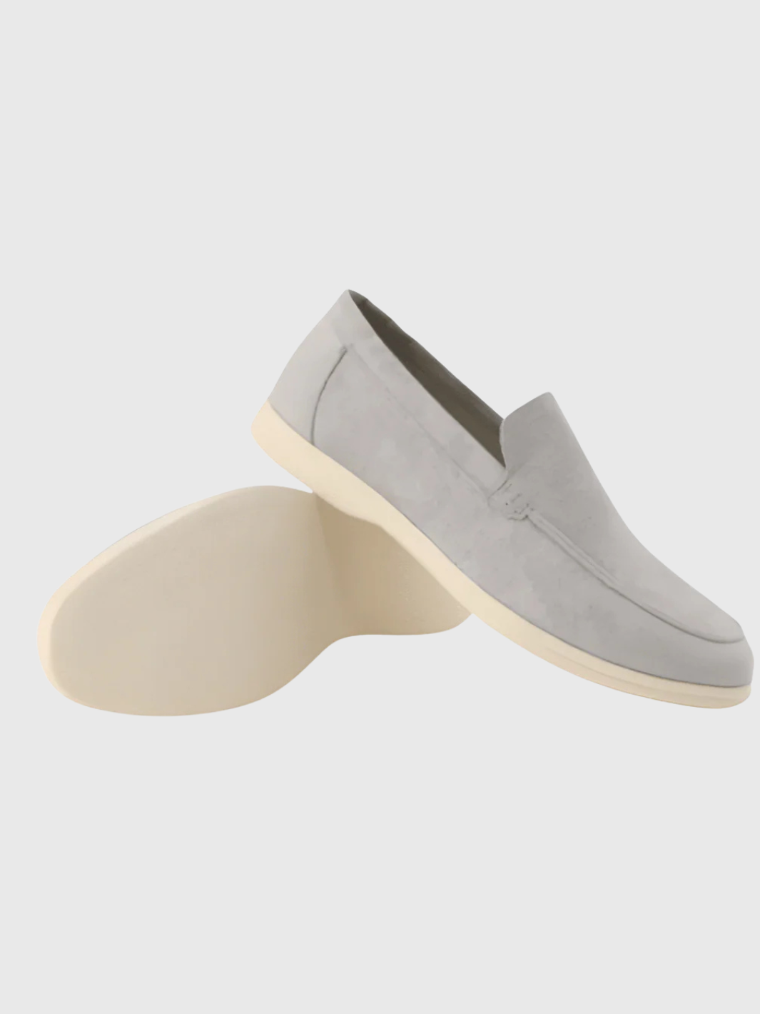 HELVIA - Mocassins homme en daim slip on style casual chic
