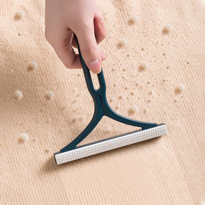 Rasoir à Tissu Éliminateur de Peluches | Outil Portable avec Brossettes à Trois Couches