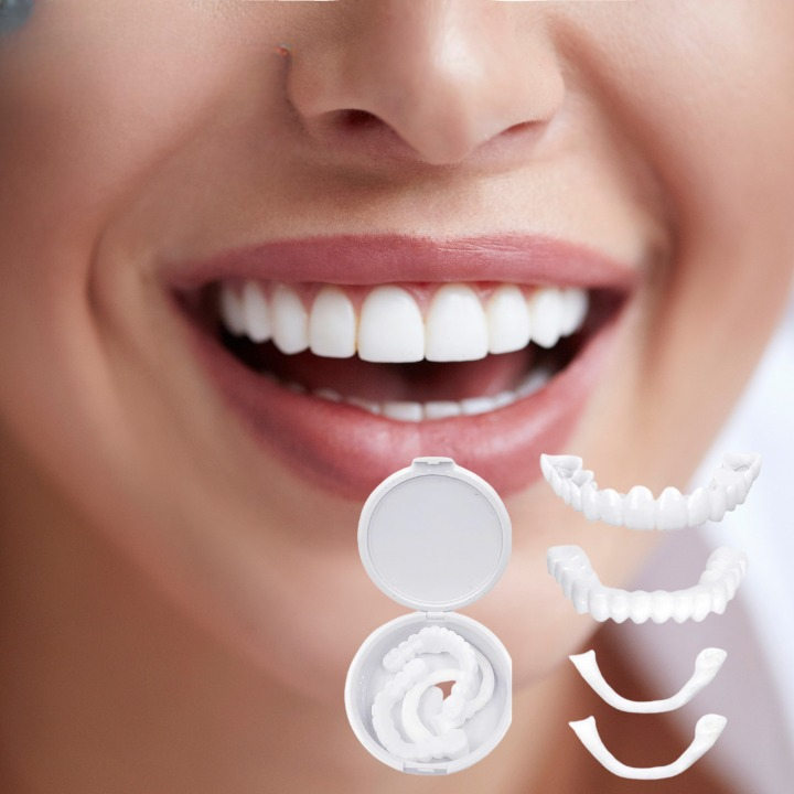 Prothèse Dentaire Réutilisable Facile | Sourire Naturel en Quelques Secondes