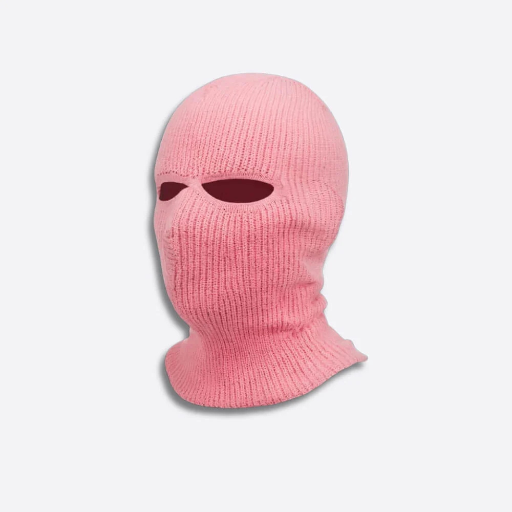Gestrickte Wollbalaklava – angenehme Wärme für winterliche Ausflüge