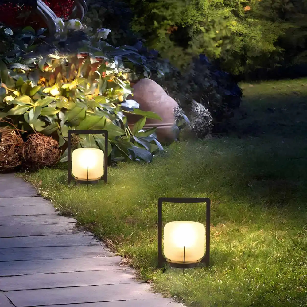 Lampe Solaire Écologique pour Extérieur | Éclairage Durable et Ambiant