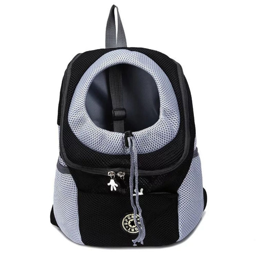Sac à Dos pour Chien Ajustable | Maille Respirante et Rangement Pratique