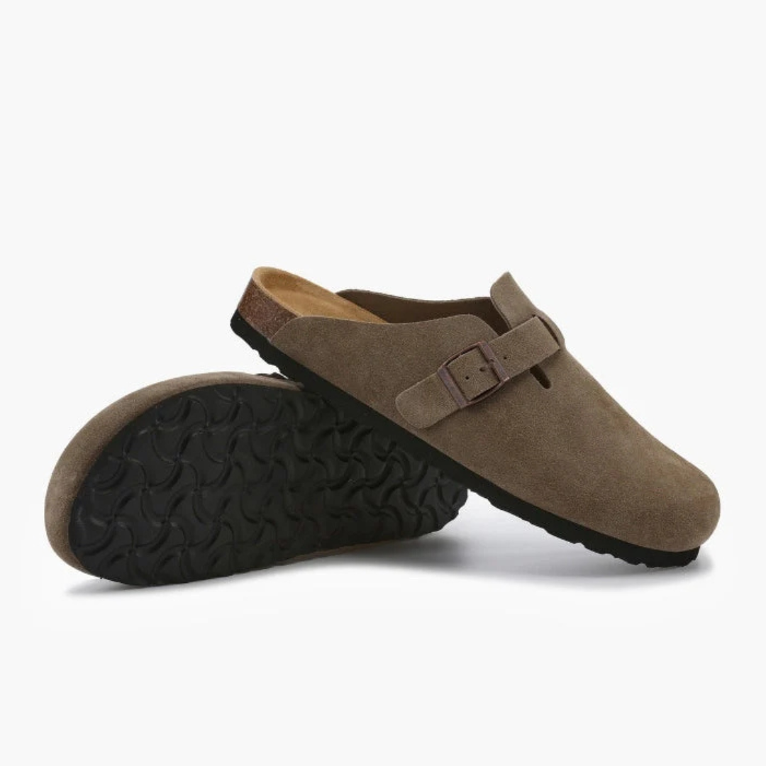 Sabots en daim Old Money