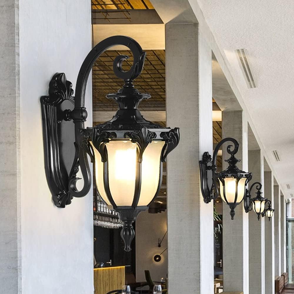 Lampe Murale Extérieure Vintage | Élégance et Résistance aux Intempéries