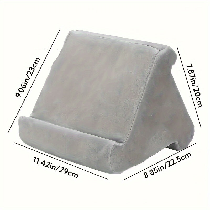 Support de Tablette Ajustable | Tissu Doux et Angles Personnalisables