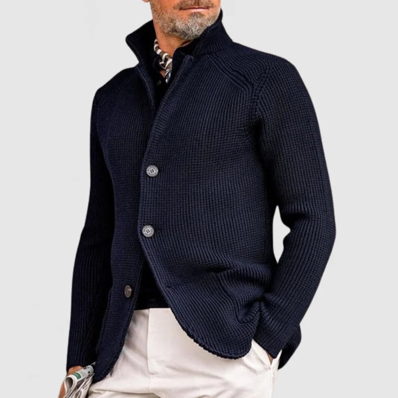 NavyStyle - Pullunder en tricot marine pour un look élégant