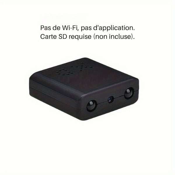 SecureCam – Mini Caméra de Surveillance Full HD Discrète et Performante | Helvia