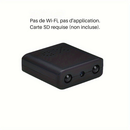 SecureCam – Mini Caméra de Surveillance Full HD Discrète et Performante | Helvia