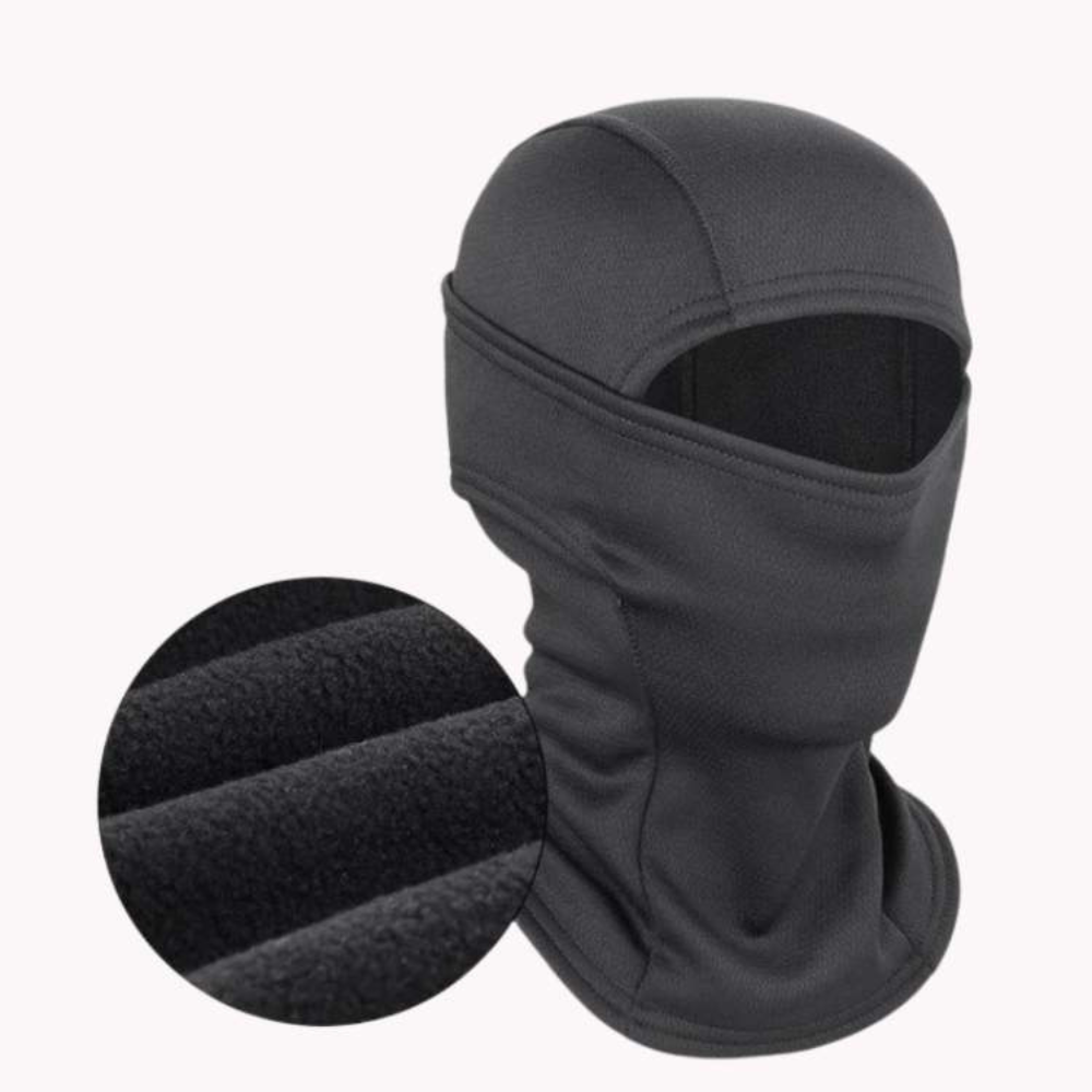 Cagoule en polaire coupe-vent - restez à l’aise dehors en hiver