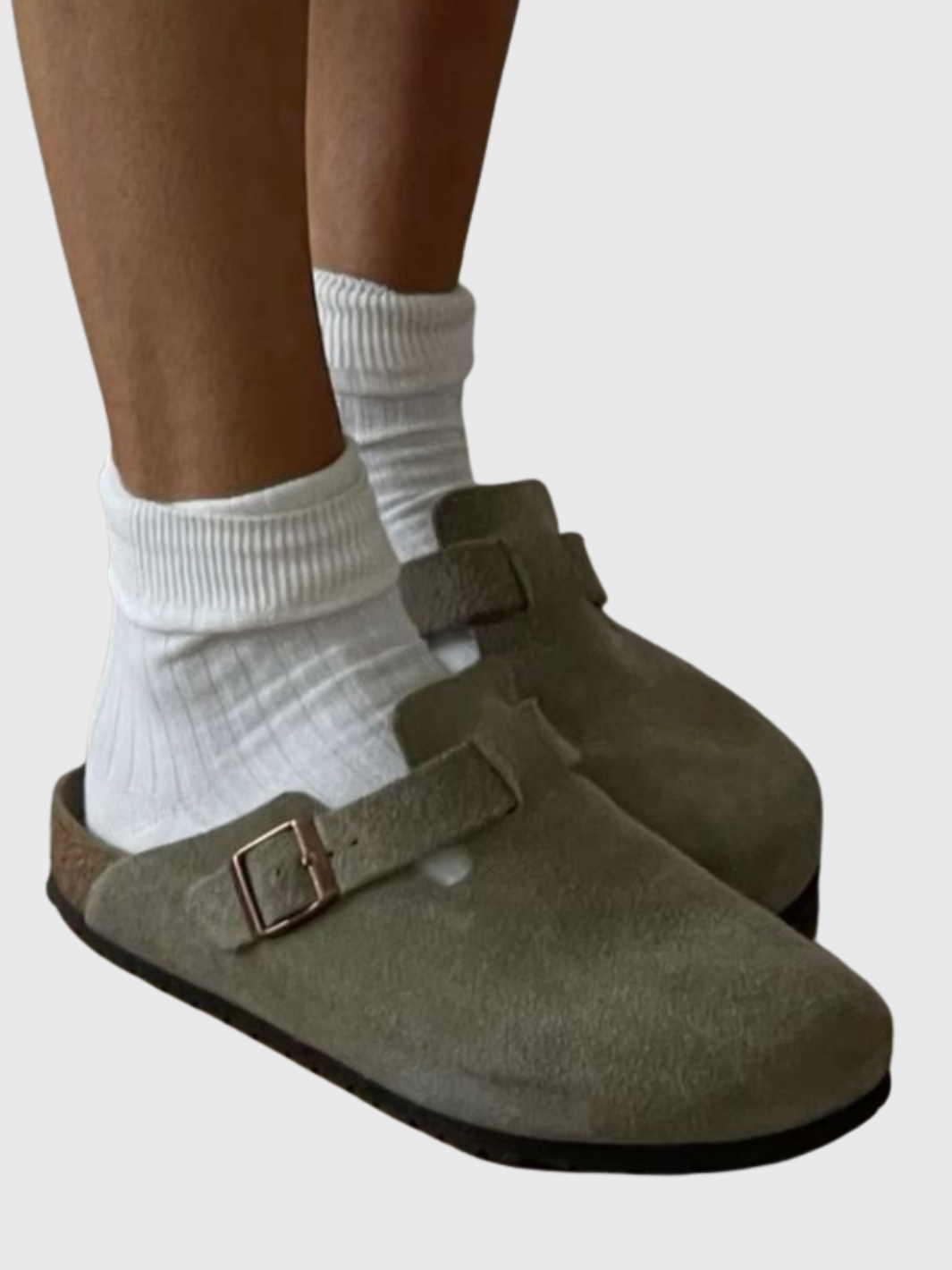 Helvia - Sandales en cuir unisexes Boston – Élégance et confort