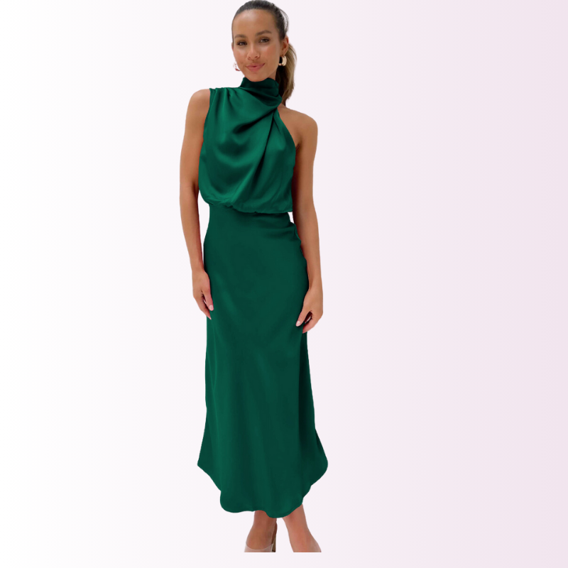 Robe de Soirée Maxi Hors-Épaule | Élégance et Confort pour Toutes Occasions