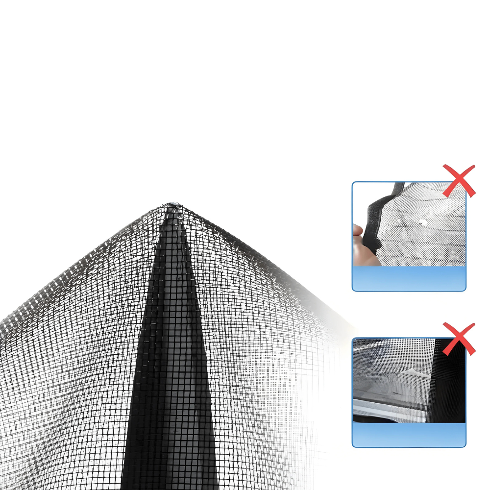 Magnetischer Polyester-Insektenschutzvorhang – freihändiger Durchgang