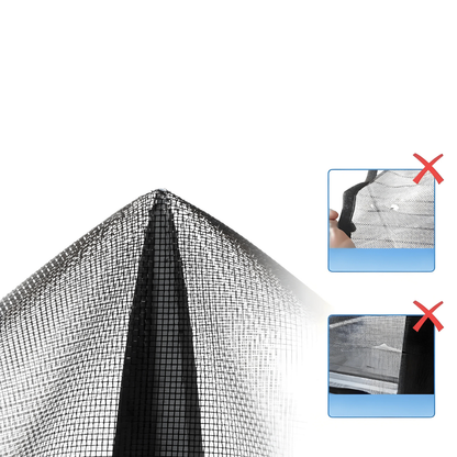Magnetischer Polyester-Insektenschutzvorhang – freihändiger Durchgang