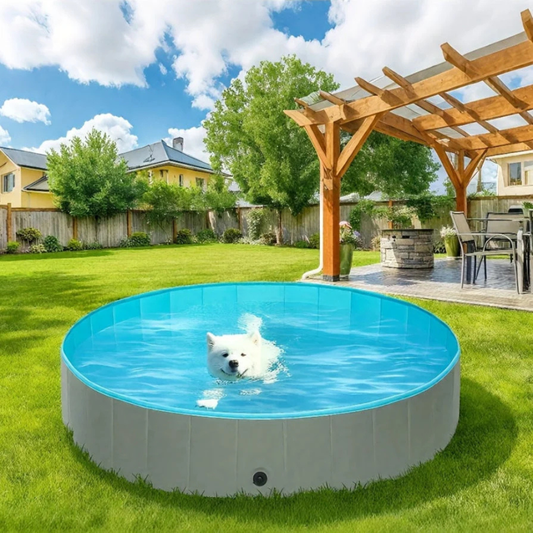 Faltbarer Hundepool 80 bis 160 cm – Abkühlung und Spielspaß im Freien