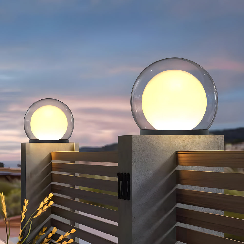 Lampe Solaire Moderne pour Extérieur | Design Résistant aux Intempéries et Élégant