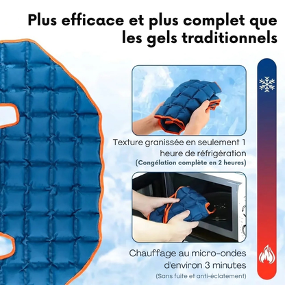 Compresse nuque chaude et froide 57 × 46 cm - confort au quotidien