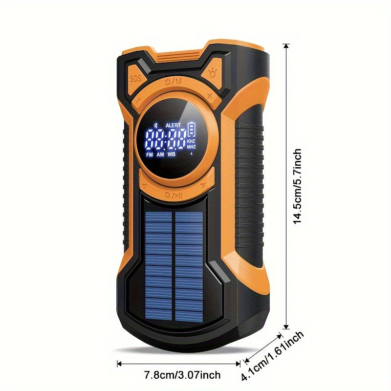 Radio d'Urgence Multifonctionnelle | Idéale pour Camping et Situations d'Urgence