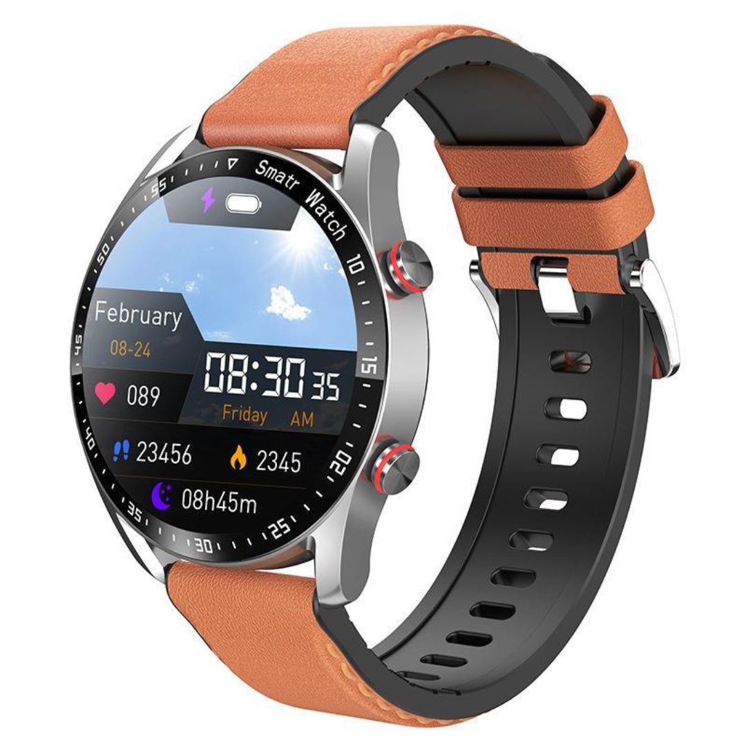 SwissActive™ – Montre Connectée Homme Suivi Santé & Résistance à l'Eau IP67