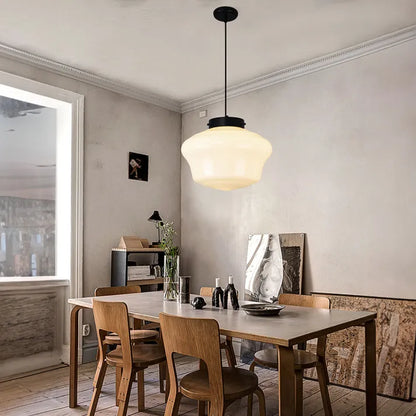 Lampe Pendante Géométrique Vintage | Éclairage Chaud et Design Élégant