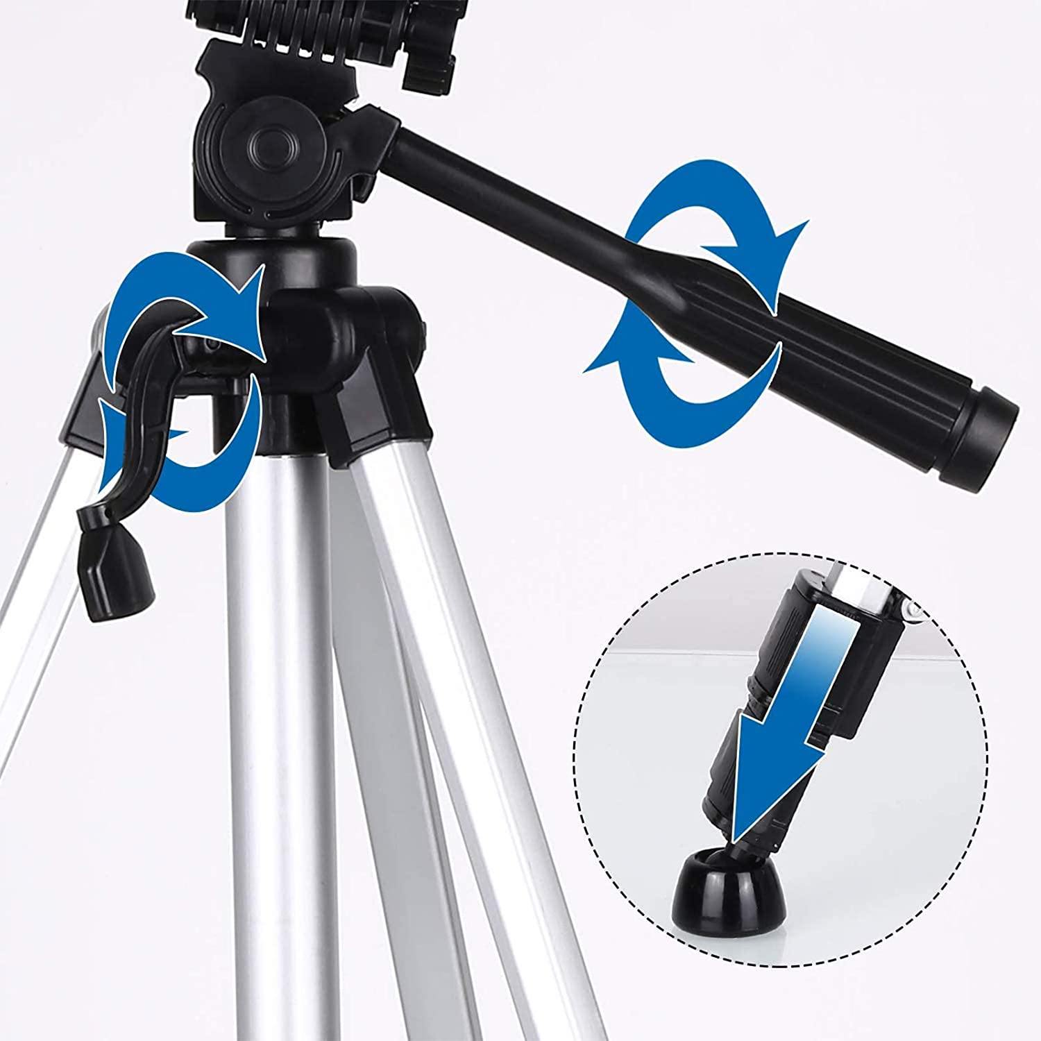 Télescope Astronomique 70mm Ajustable | Grossissement Puissant et Vision Claire