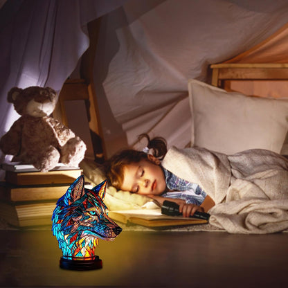 Helvia - Glamora Luxe Lampe de Table en Verre | Éclairage raffiné pour une ambiance luxueuse