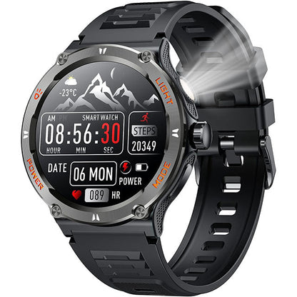 SportConnect™ – Montre Connectée Écran HD avec Boussole Intégrée
