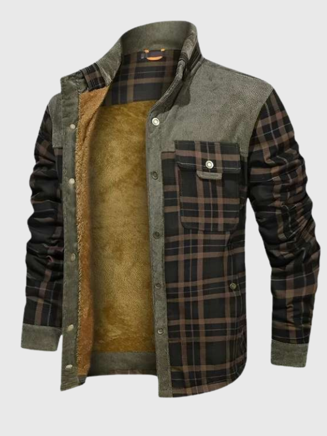 HELVIA - Veste Flanelle Douceur - Chaleur et Élégance Intemporelle