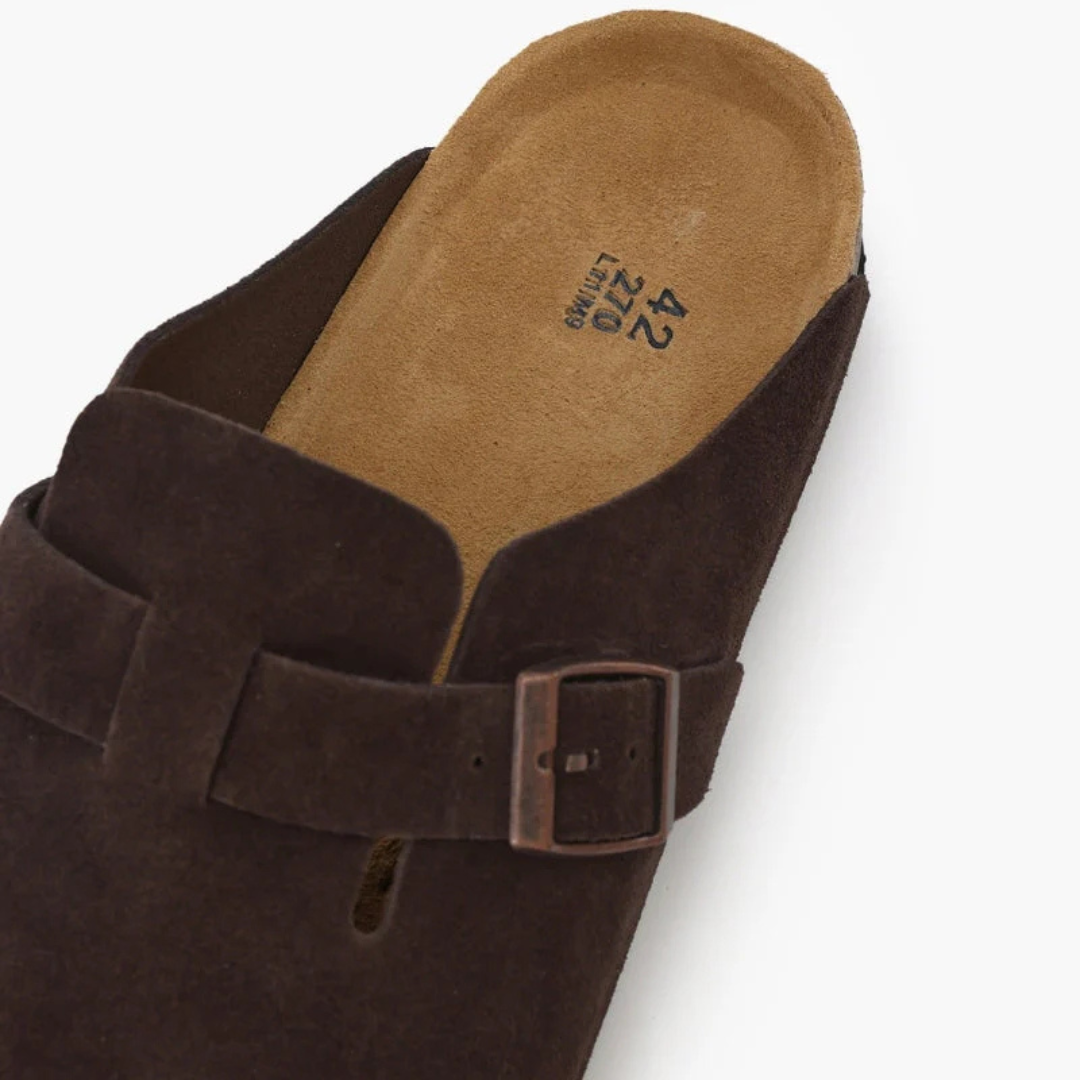 Sabots en daim Old Money